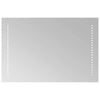 vidaXL Miroir de salle de bain &agrave; LED 60x40 cm
