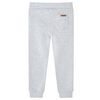 Pantalon de surv&ecirc;tement pour enfants gris m&eacute;lang&eacute; 140