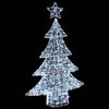 vidaXL Sapin de No&euml;l avec 100 LED Blanc froid 122 cm Acrylique