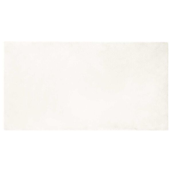 vidaXL Tapis en Fourrure Synth&eacute;tique de Lapin Olite Cr&egrave;me 60 x 110 cm