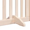vidaXL Barri&egrave;re pour chien avec porte pliable 6 panneaux 300 cm Bois de peuplier