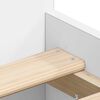 vidaXL Cadre de lit sans matelas blanc 90x190 cm