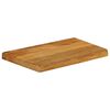 vidaXL Dessus de table &agrave; bord vivant 60x40x2,5 cm bois massif manguier