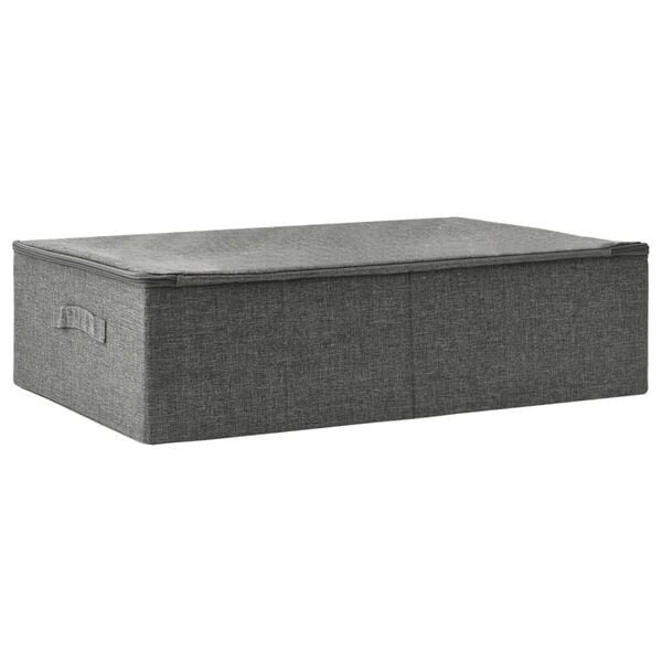 vidaXL Boîte de rangement Tissu 70x40x18 cm Anthracite