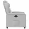 vidaXL Fauteuil inclinable gris nuage tissu