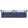 vidaXL T&ecirc;te de lit suspendue Bleu police 190 x 55 x 7 cm Velours