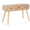 vidaXL Table console 100 x 35 x 68 cm Bois massif