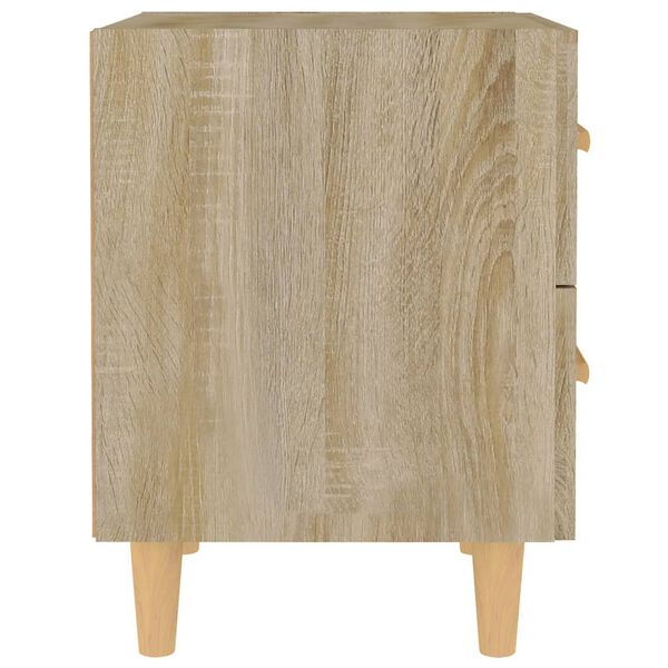 vidaXL Table de chevet Chêne sonoma 40x35x47,5 cm