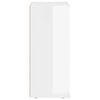 vidaXL Buffet Blanc brillant 59 x 35 x 80,5 cm Bois d'ing&eacute;nierie