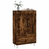 vidaXL Buffet haut ch&ecirc;ne fum&eacute; 69,5x31x115 cm bois d'ing&eacute;nierie