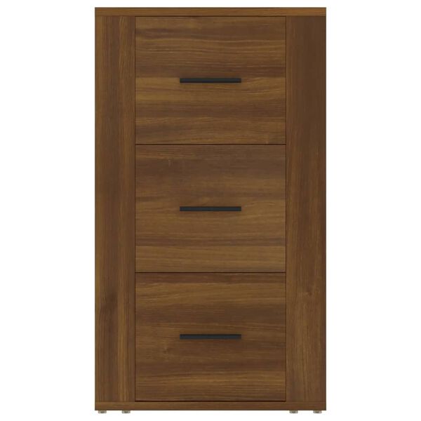 vidaXL Buffet Ch&ecirc;ne marron 40x33x70 cm Bois d'ing&eacute;nierie