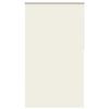 vidaXL Store enrouleur occultant blanc cass&eacute; 140x210 cm largeur tissu