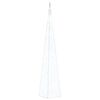 vidaXL C&ocirc;ne lumineux d&eacute;coratif &agrave; LED Acrylique Blanc froid 90 cm