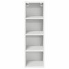 vidaXL Armoire suspendue Blanc 30 x 29,5 x 100 cm Bois d'ing&eacute;nierie