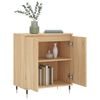 vidaXL Buffet Chêne sonoma 60x35x70 cm Bois d'ingénierie