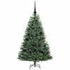 vidaXL Sapin de No&euml;l Artificiel &agrave; Branches Articul&eacute;es Vert 120 cm