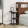 vidaXL Cabinet de chevet Ch&ecirc;ne brun 41,5 x 26 x 60,5 cm