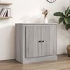 vidaXL Buffet sonoma gris 70x35,5x67,5 cm bois d'ing&eacute;nierie