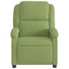 vidaXL Fauteuil inclinable vert clair velours
