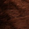 vidaXL Tapis 60 x 90 cm Peau de mouton synth&eacute;tique Marron