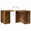 vidaXL Table d'appoint 2 pcs Bois ancien 37 x 32 x 40 cm