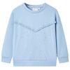 Sweatshirt pour enfants bleu 92