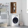 vidaXL Meuble mural Bois Ancien 34,5 x 34 x 90 cm