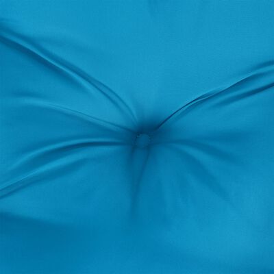 vidaXL Coussins de palette 5 pcs bleu tissu