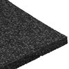 vidaXL Tapis de patio en granulat de caoutchouc Noir 9 x 9 x 0,6 cm