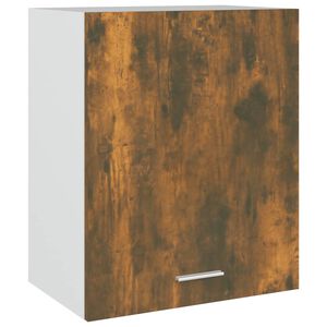 vidaXL Armoire suspendue "Lyon" Ch&ecirc;ne fum&eacute; 50 x 31 x 60 cm Bois d'ing&eacute;nierie
