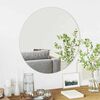 vidaXL Miroir mural Rond &Oslash; 70 cm verre tremp&eacute;