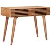 vidaXL Bureau avec tiroir avec stockage Naturel 100 x 48 x 76 cm
