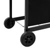 vidaXL Barbecue gril à gaz avec 4 brûleurs Noir