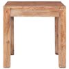 vidaXL Table basse 53x50x50 cm bois d'acajou massif