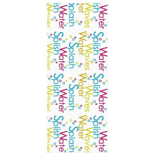 vidaXL Store enrouleur de douche 110x240 cm largeur du tissu 106 cm