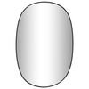 vidaXL Miroir mural Noir 50x35 cm