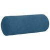 vidaXL Coussins d'accent 2 pcs Bleu Ø 15 x 40 cm