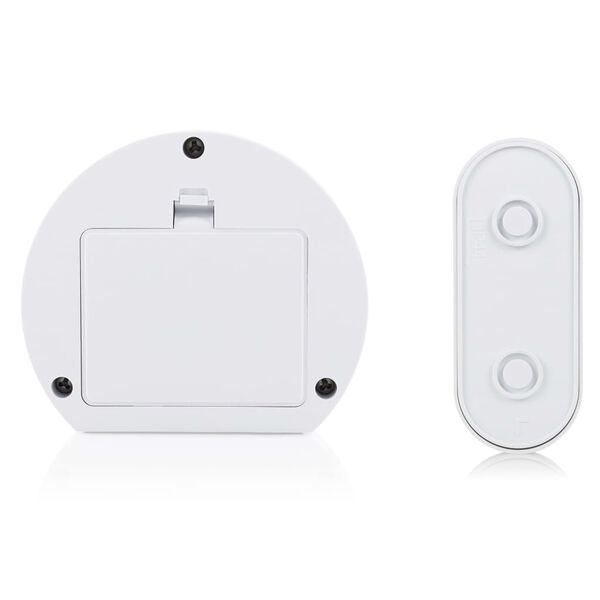 Byron Ensemble de sonnette portable sans fil Blanc