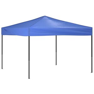 vidaXL Tente de r&eacute;ception pliable Bleu 3x3 m
