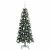 vidaXL Sapin de No&euml;l artificiel Vert 150 cm PVC, plastique et acier