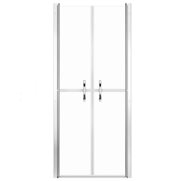 vidaXL Porte de douche ESG transparent 91x190 cm