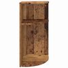 vidaXL Table d'appoint Bois ancien 29,6 x 29,6 x 60 cm