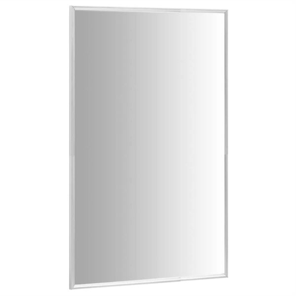 vidaXL Miroir Argenté 80x60 cm