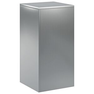 vidaXL Support de Plante Argent&eacute; 30 x 30 x 60 cm Acier