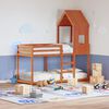vidaXL Toit de lit pour enfants 60x99x139,5 cm bois de pin massif