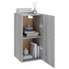 vidaXL Meubles TV Sonoma gris 30,5x30x60 cm Bois d'ing&eacute;nierie