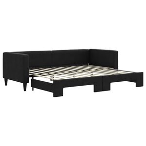 vidaXL Lit de jour avec gigogne sans matelas 80x200 cm