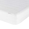vidaXL Lit Viana avec matelas noir et blanc 160x200 cm similicuir