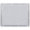 vidaXL Niche de douche Gris mat 41x51x10 cm