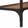 vidaXL Table console Bois ancien 101 x 30.5 x 75 cm Bois d'ing&eacute;nierie